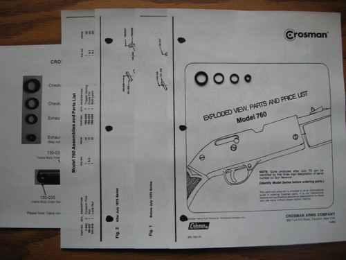 Crosman 760 rifle - crosman,