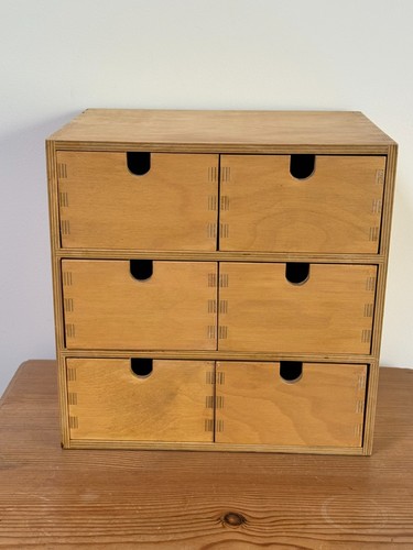 Mini chest drawers wooden - chest,