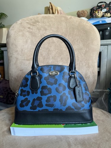 Coach ocelot print mini - mini, cora