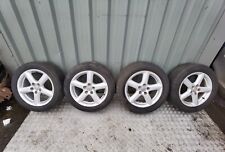 TOYOTA AVENSIS VERSO 17" ALLOY WHEELS 2 GOOD TYRE 225/50/R17 FAST P+P