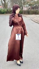 women's abaya in satin with