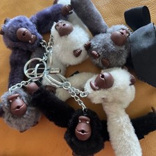 Kipling Monkey Key rings X 6
