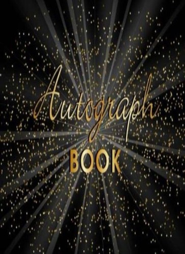 Autograph book memory - book:,