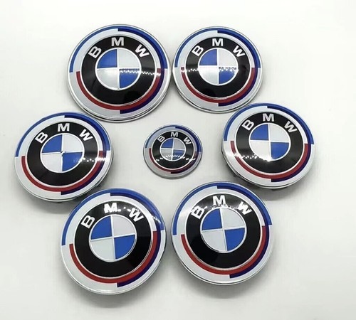 Bmw badge 7pc set - badge,