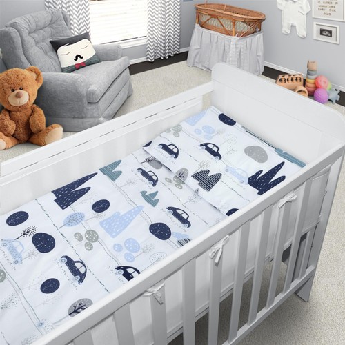 6pc baby cot bedding set - bedding,
