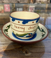 DEVON MOTTO WARE CUP & SAUCER