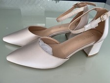 White/Champagne Satin Italian