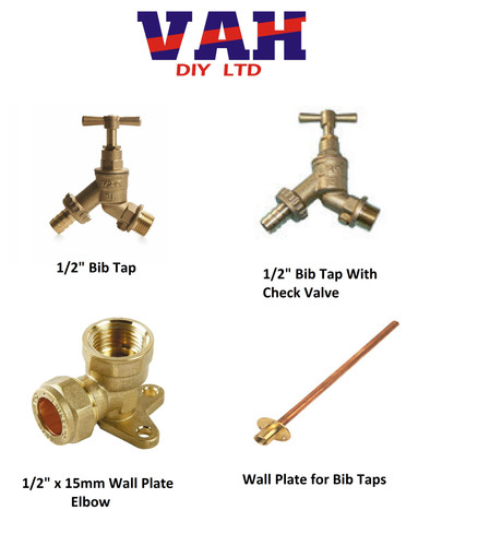 Garden tap fittings - fittings, brass