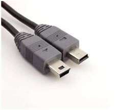 Mini USB Type B Male to Male 5 Pin Converter OTG Sync Adapter Cable 1m 
