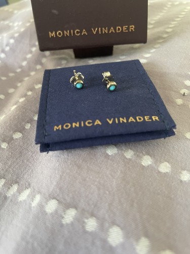 Monica vinader silver earrings - monica,