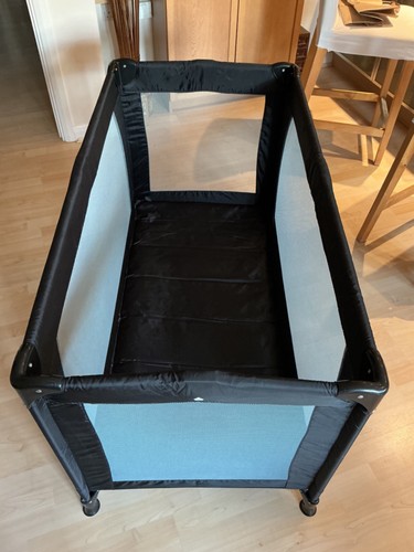 Travel cot with mattress - with,