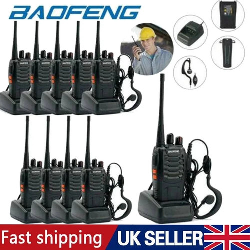 10x baofeng walkie talkie - 8/10x,