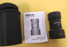 Opticron UTA Universal Tele Adapter 2.5x  #40947 for Spotting Scope & Binoculars