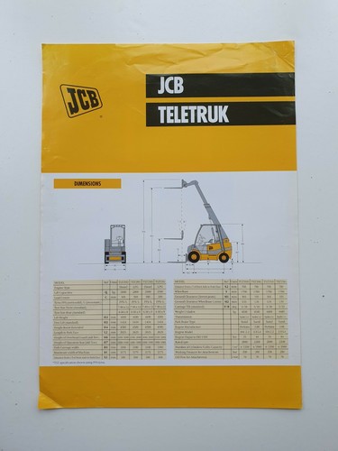 Jcb teletruk sales - jcb, leaflet