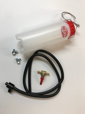 500ml Graduated Workshop Auxiliary Fuel Tank with 1 mtr fuel pipe and inline Pet