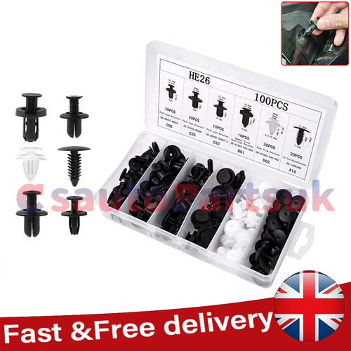 100pcs car body - push, pin