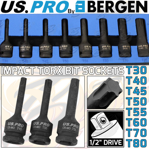 Pro impact torx bit - bit, sockets