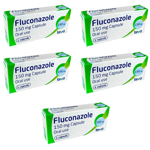 Oral fluconazole 150mg - 5x,