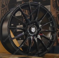 15" Black FX004 Alloy Wheels