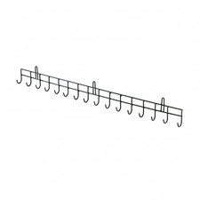 NEW! 16 Hook Wall Mounted Garden Tool Storage Rack Hanger Shed & Garage