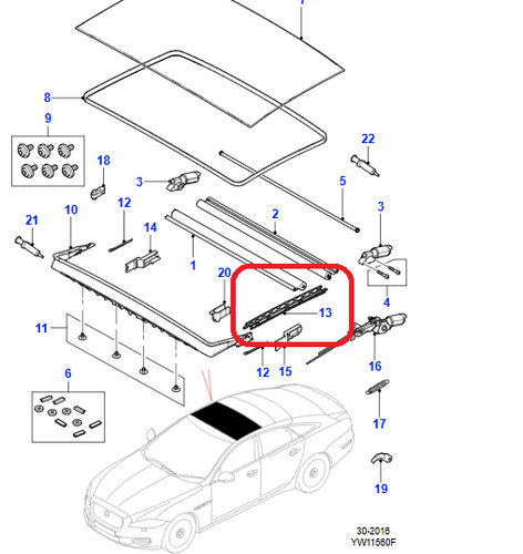 Jaguar c2d5751 right - c2d5751,