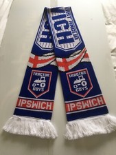 IPSWICH FOOTBALL SCARF NEW