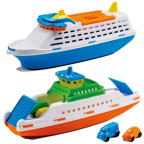 Kids play car ferry - car,