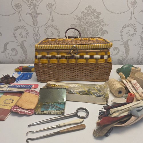 Vintage retro wicker woven - vintage,