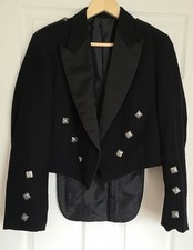Prince Charlie Mens Kilt Jacket  Size Small