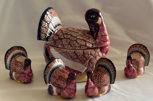 Vtg ceramic thanksgiving - vtg,