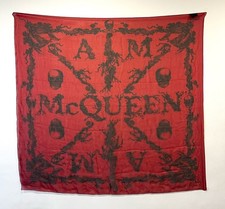 Alexander McQueen silk Scarf -