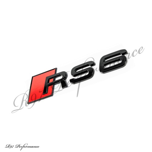Rs6 gloss black rear boot - gloss,