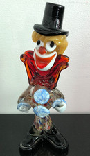 vintage Murano glass clown