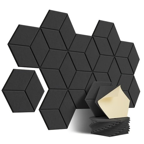 12x acoustic wall panel tiles - wall,