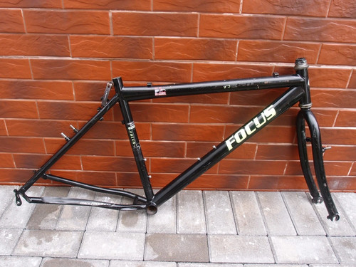 Steel retro mtb frame set - retro,