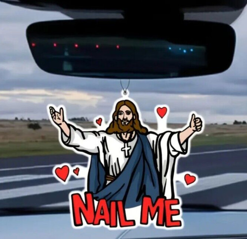 Jesus nail car - me, air