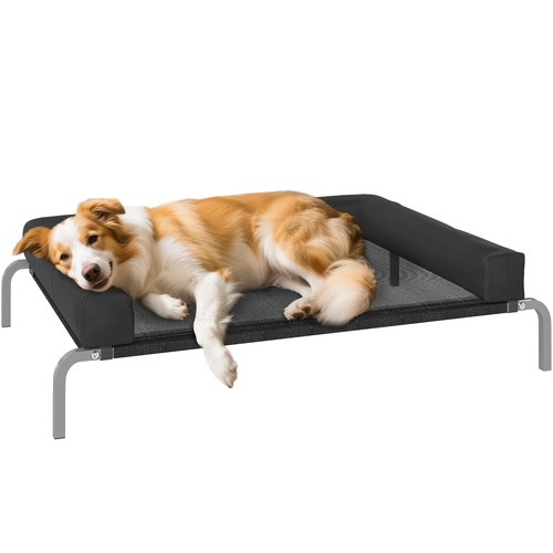 Pawhut elevated dog bed - pawhut,
