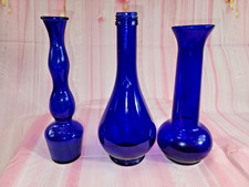 Vintage cobalt blue glass - 3,