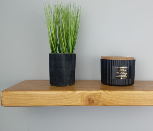 Chunky rustic floating shelf - chunky,