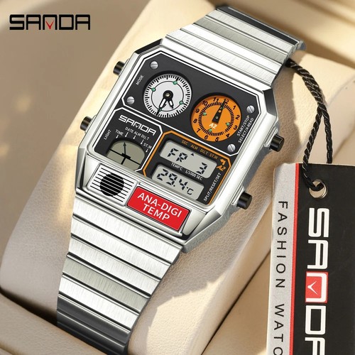 Sanda multifunction watch - multifunction,