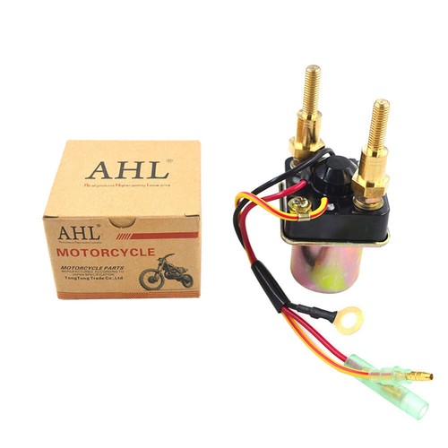 Starter motor relay solenoid - motor,
