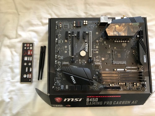 Msi b450 gaming pro carbon - b450, ac