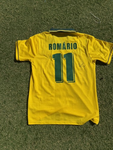 Romario signed brazil home - signed,