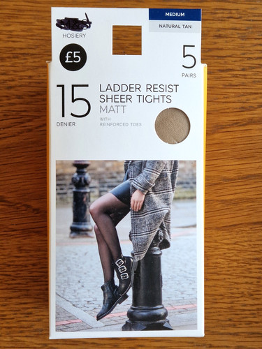 Pairs denier sheer m s - denier,