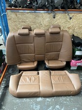 BMW 3 SERIES E90 BROWN LEATHER INTERIOR SEATS