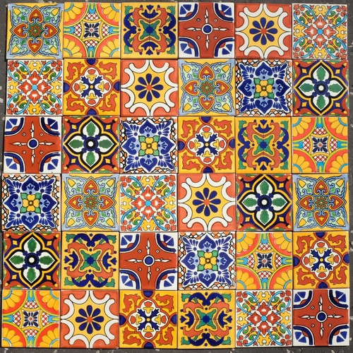 Mexican tiles sol mix - tiles,