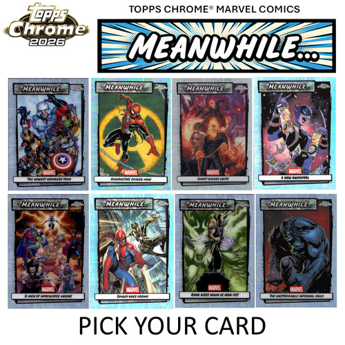 2026 topps chrome marvel - topps,
