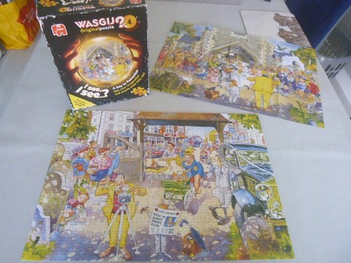 Wasjig 500 piece puzzle number - piece,