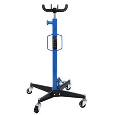 SGS 0.5T Telescopic Transmission Jack Vertical Lift w/ Pedal Pump in Wooden Case