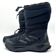adidas Terrex Winter High Rain.Rdy Cold.Rdy Boots Hiking Men's Size 10.5 Black